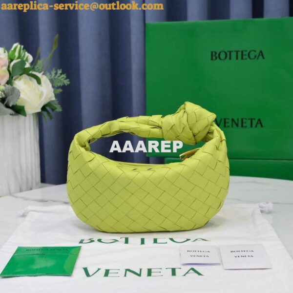 Replica Bottega Veneta BV 651876 mini Jodie lemon Yellow 4