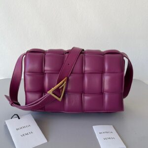 Replica Bottega Veneta Padded Cassette Bag In Cinnabar Intrecciato Lambskin 2