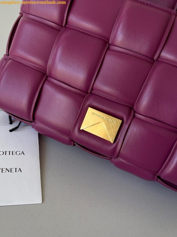 Replica Bottega Veneta Padded Cassette Bag In Cinnabar Intrecciato Lambskin 6