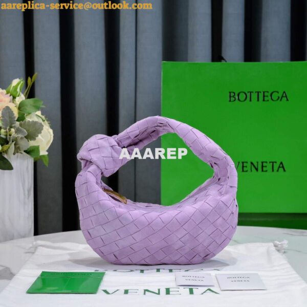 Replica Bottega Veneta BV 651876 mini Jodie Purple 3