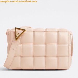 Replica Bottega Veneta Padded Cassette Bag In Melon Intrecciato Lambskin