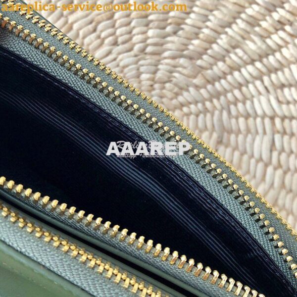 Replica Celine Trio Bag in Smooth Lambskin 187603 Matcha 7