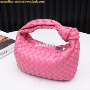 Replica Bottega Veneta BV 651876 mini Jodie Rose Red 2