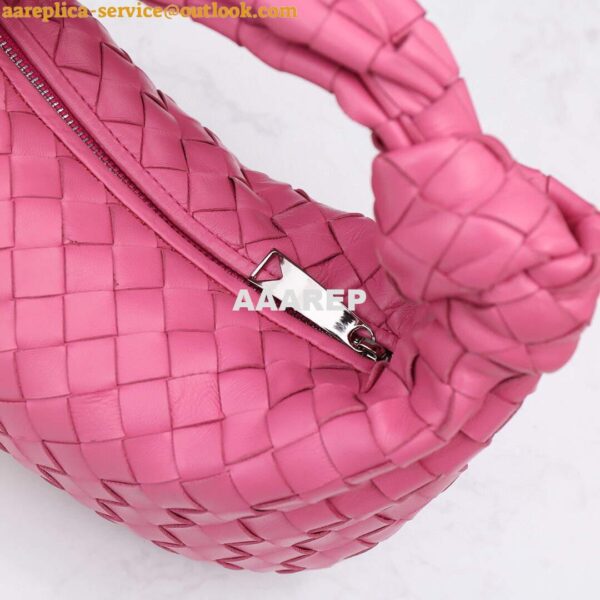 Replica Bottega Veneta BV 651876 mini Jodie Rose Red 8