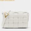 Replica Bottega Veneta Padded Cassette Bag In Yellow Intrecciato Lambskin 2