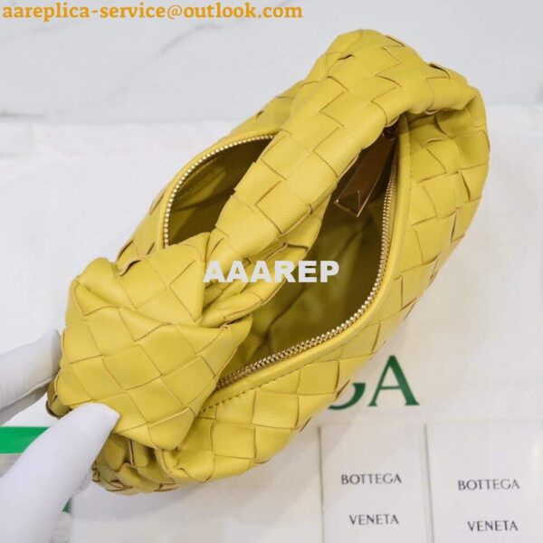 Replica Bottega Veneta BV 651876 mini Jodie Yellow 9