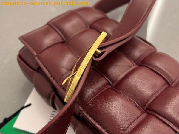 Replica Bottega Veneta Small Padded Cassette Bag In Barolo Lambskin 7