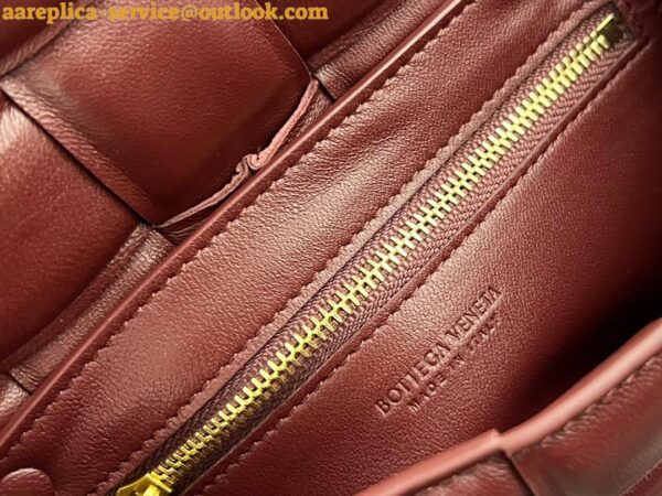 Replica Bottega Veneta Small Padded Cassette Bag In Barolo Lambskin 10