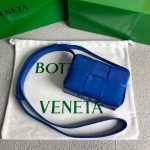 Replica Bottega Veneta BV 666688 Cassette Shoulder Bag 33993 Blue 2