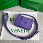 Replica Bottega Veneta BV 666688 Cassette Shoulder Bag 33993 Purple 2