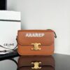 Replica Celine Triomphe Bag Shiny Calfskin Carmin