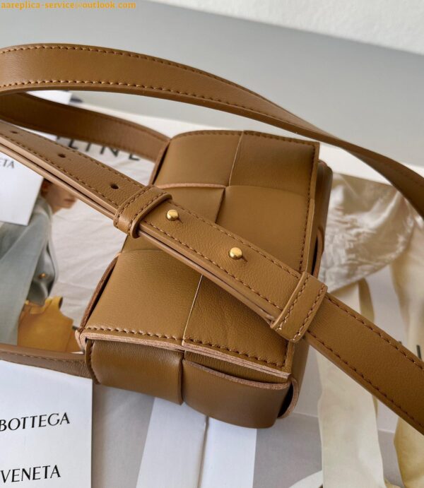 Replica Bottega Veneta Candy Cassette Bag In Acorn Lambskin 9