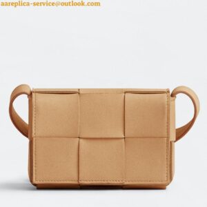 Replica Bottega Veneta Candy Cassette Bag In Almond Lambskin