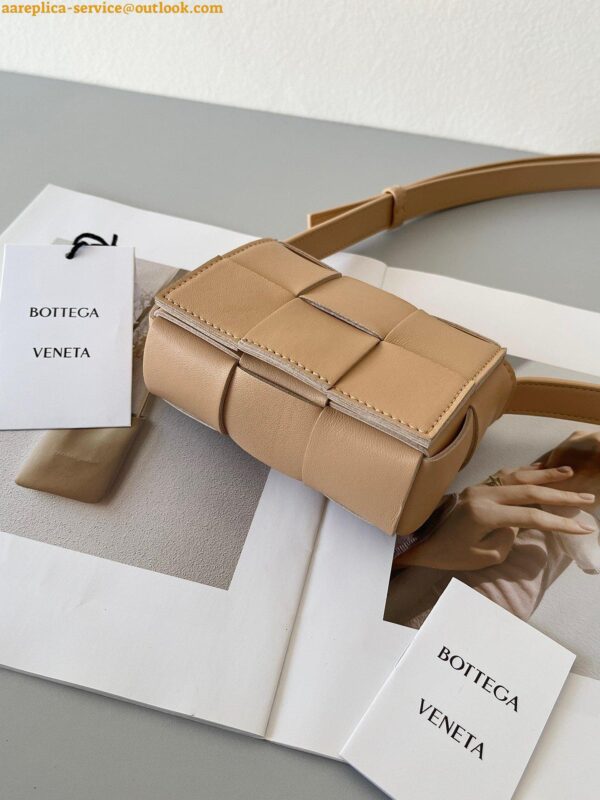 Replica Bottega Veneta Candy Cassette Bag In Almond Lambskin 5