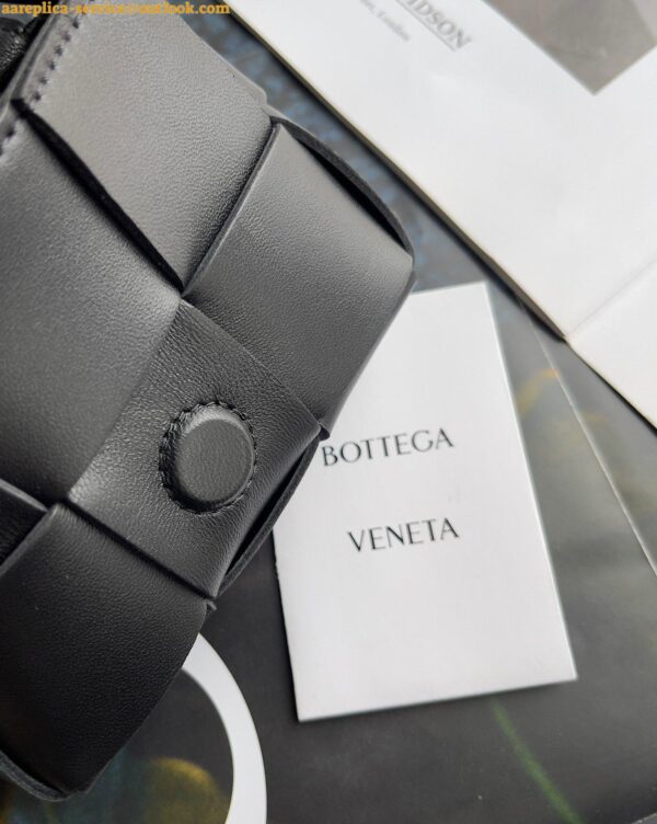 Replica Bottega Veneta Candy Cassette Bag In Black Lambskin 5