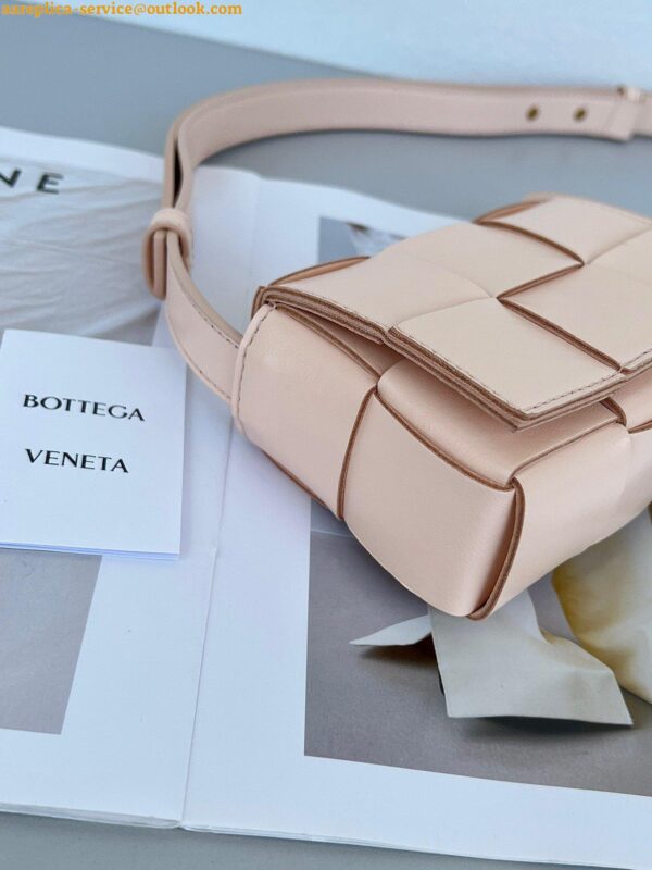 Replica Bottega Veneta Candy Cassette Bag In Melon Washed Lambskin 7