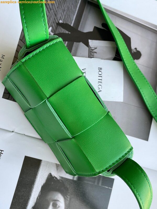 Replica Bottega Veneta Candy Cassette Bag In Parakeet Lambskin 6