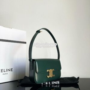 Replica Celine Triomphe Shoulder Bag In Shiny Calfskin 194143 Amazon 2