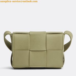 Replica Bottega Veneta Candy Cassette Bag In Travertine Lambskin 2