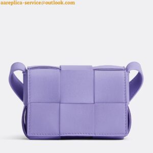 Replica Bottega Veneta Candy Cassette Bag In Wisteria Lambskin