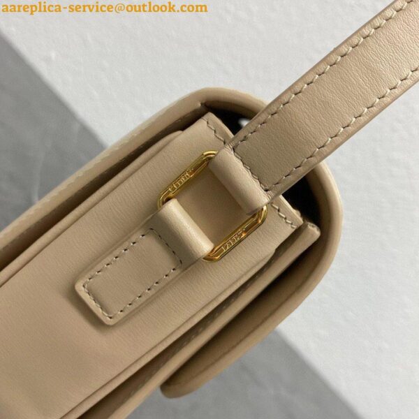 Replica Celine Triomphe Teen Bag In Nude Leather 15