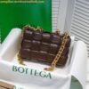 Replica Bottega Veneta Chain Cassette Bag In Fondant Intrecciato Lambskin