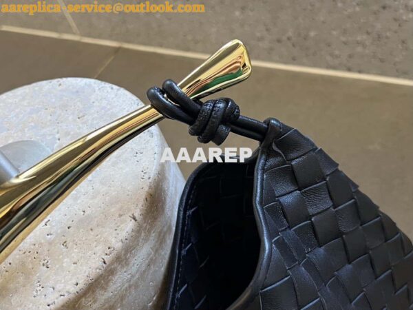 Replica Bottega Veneta BV 716082 Sardine Black 7