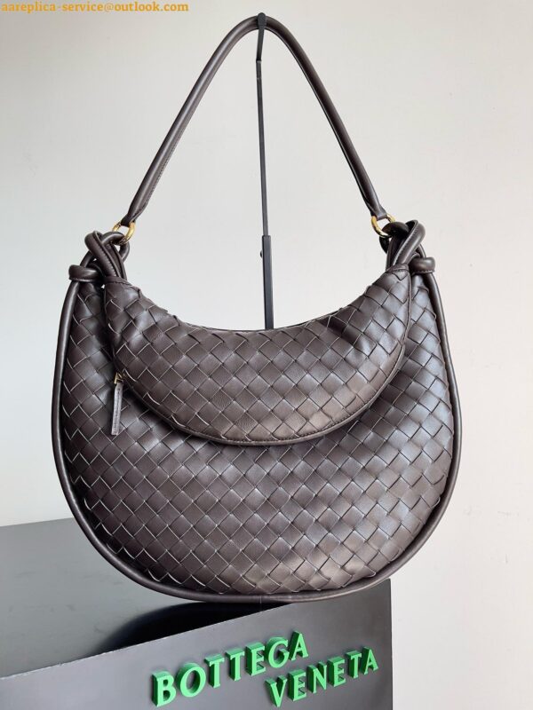 Replica Bottega Veneta Gemelli Large Bag in Fondant Intrecciato Lambskin 7