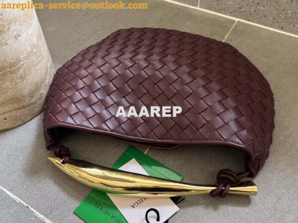 Replica Bottega Veneta BV 716082 Sardine Wine Red 4