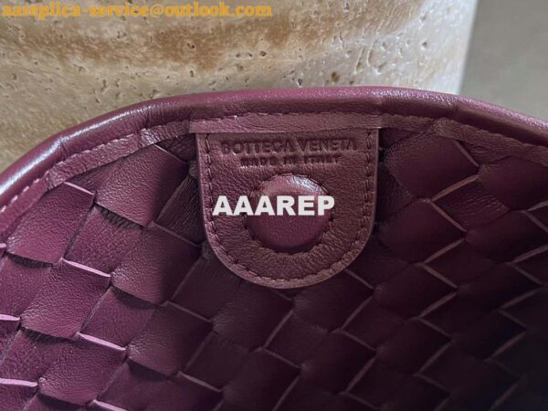 Replica Bottega Veneta BV 716082 Sardine Wine Red 9