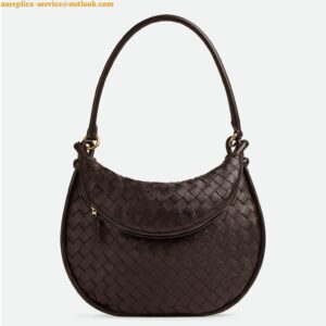 Replica Bottega Veneta Gemelli Medium Bag in Fondant Intrecciato Lambskin