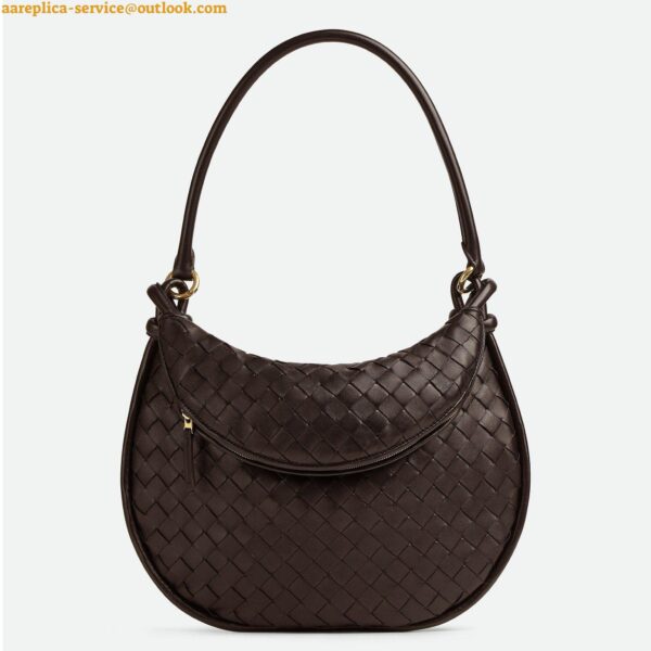 Replica Bottega Veneta Gemelli Medium Bag in Fondant Intrecciato Lambskin 3