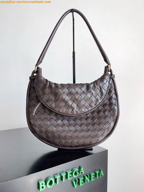 Replica Bottega Veneta Gemelli Medium Bag in Fondant Intrecciato Lambskin 5