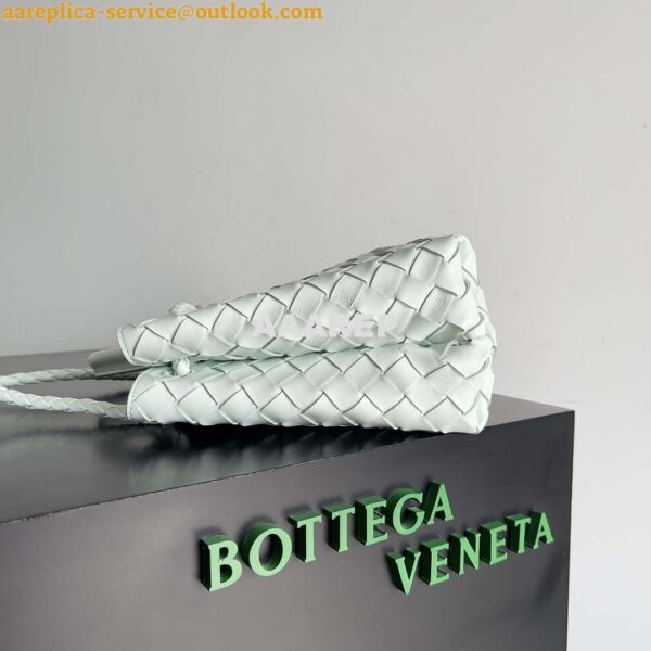 Replica Bottega Veneta BV 743568 Small Andiamo Glacier blue 4