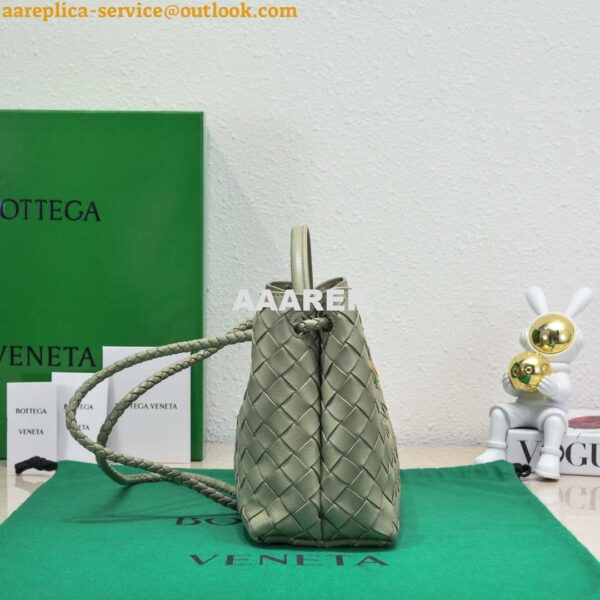 Replica Bottega Veneta BV 743568 Small Andiamo Travertine 5