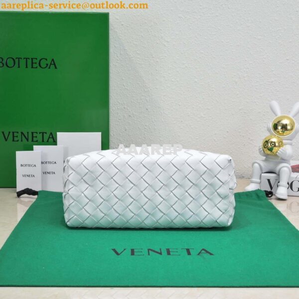 Replica Bottega Veneta BV 743568 Small Andiamo White 6