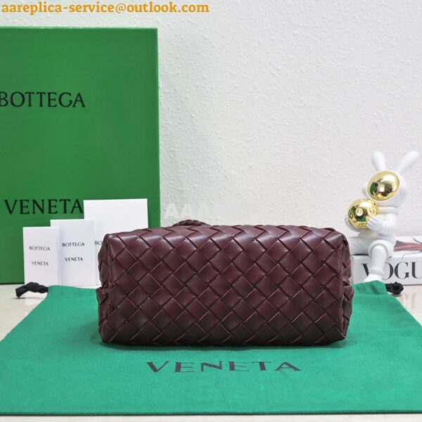 Replica Bottega Veneta BV 743568 Small Andiamo Wine Red 6