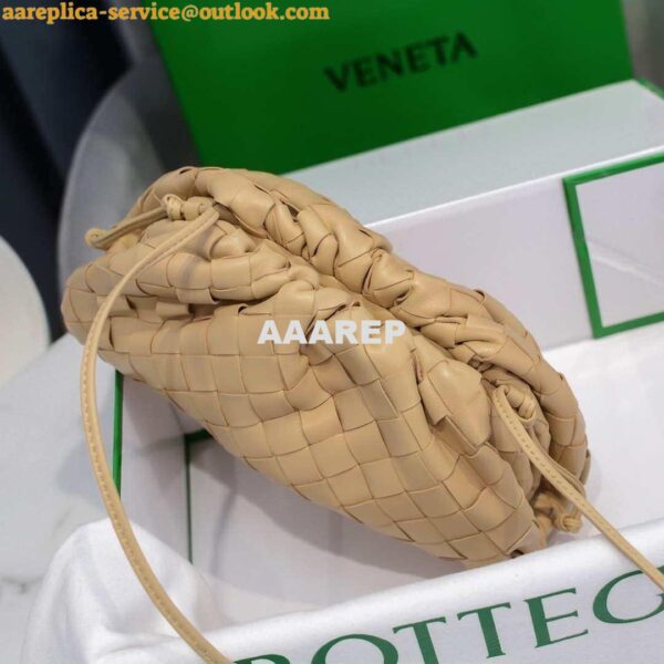 Replica BV 585852VCPP19776 Bottega Veneta Mini Pouch Beige 4