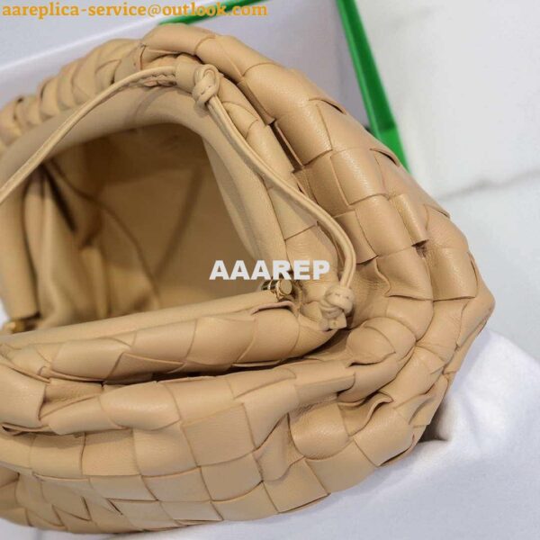 Replica BV 585852VCPP19776 Bottega Veneta Mini Pouch Beige 6