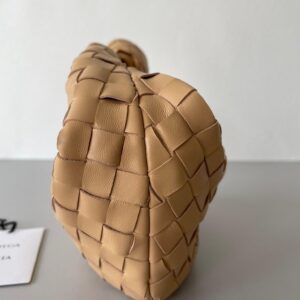 Replica Bottega Veneta BV Jodie Mini Bag In Almond Intrecciato Lambskin