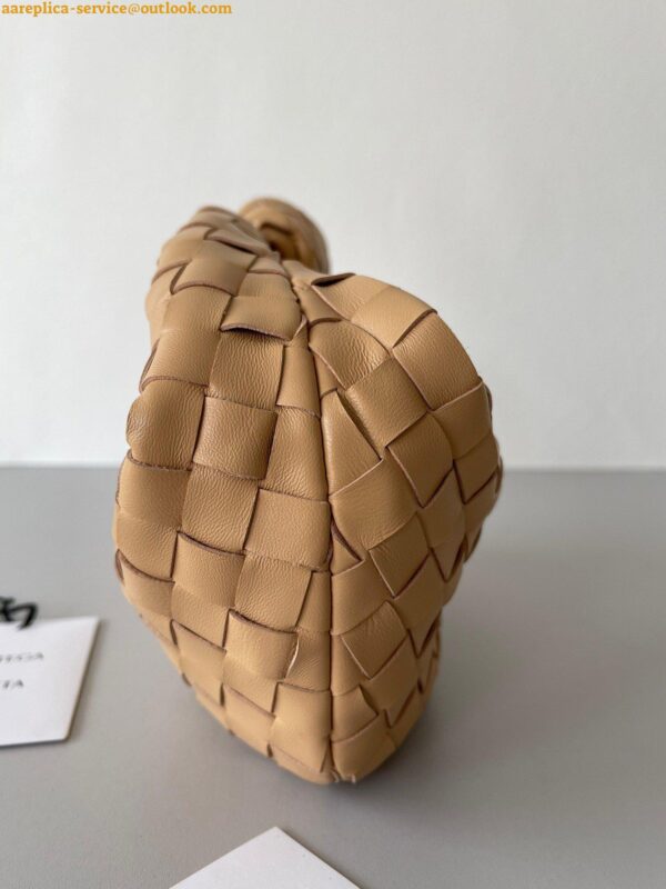 Replica Bottega Veneta BV Jodie Mini Bag In Almond Intrecciato Lambskin 3