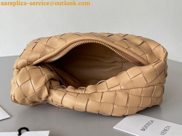 Replica Bottega Veneta BV Jodie Mini Bag In Almond Intrecciato Lambskin 7