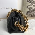 Replica BV 620230 Bottega Veneta Chain Pouch Raintree Bag 92020 Strap 25cm Black Gold 2