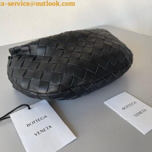 Replica Bottega Veneta BV Jodie Mini Bag In Black Intrecciato Lambskin