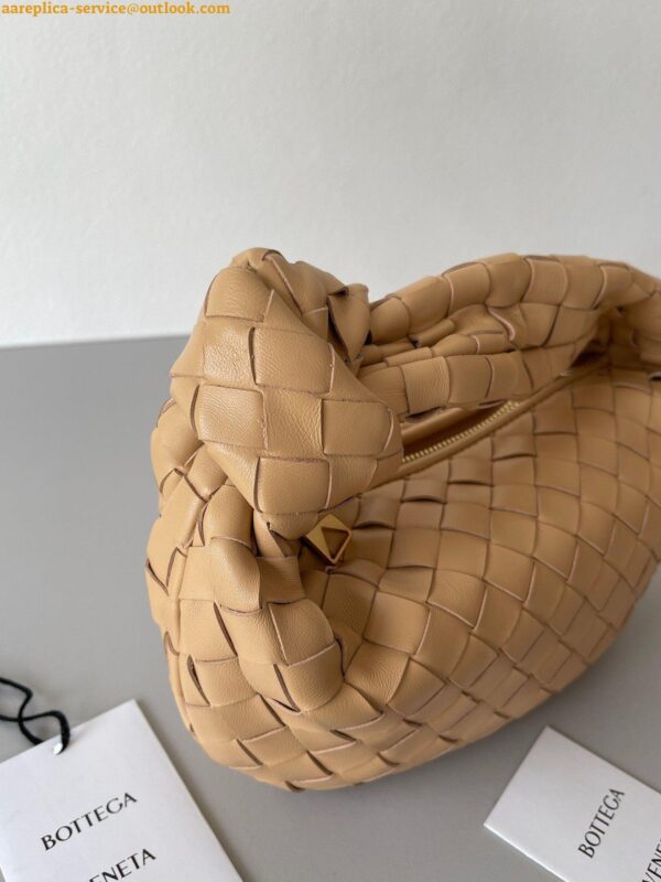 Replica Bottega Veneta BV Jodie Mini Bag In Almond Intrecciato Lambskin 12