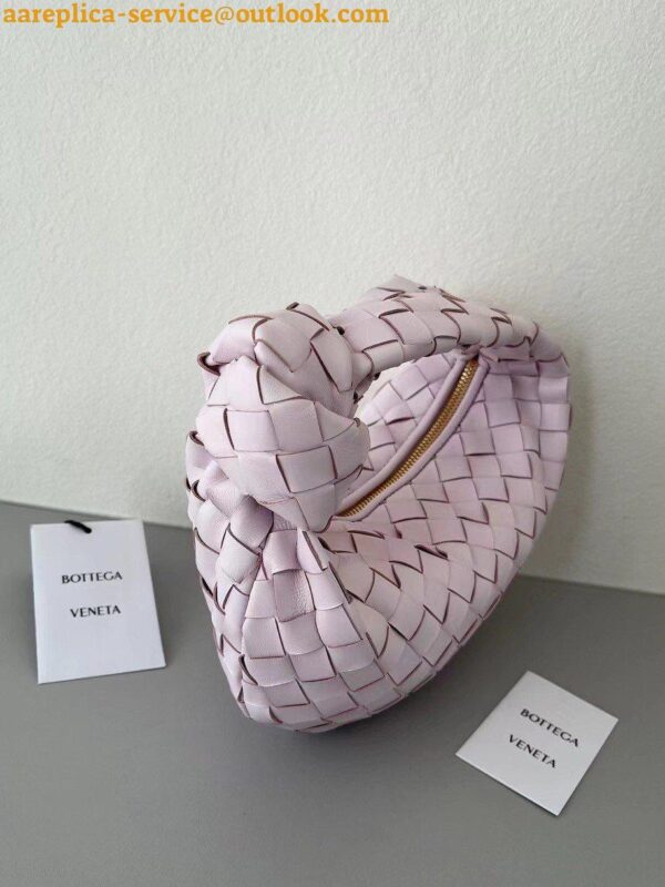 Replica Bottega Veneta BV Jodie Mini Bag In Bliss Washed Intrecciato Lambskin 8