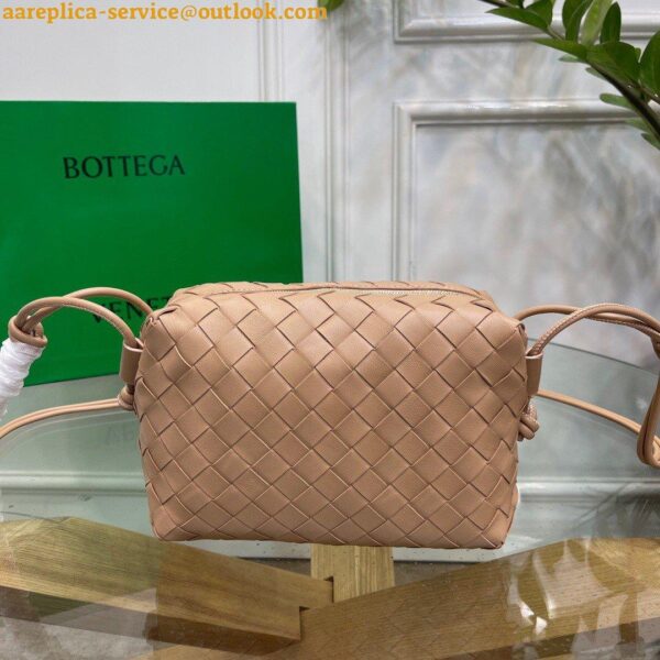 Replica Bottega Veneta Loop Small Bag In Almond Intrecciato Lambskin 5