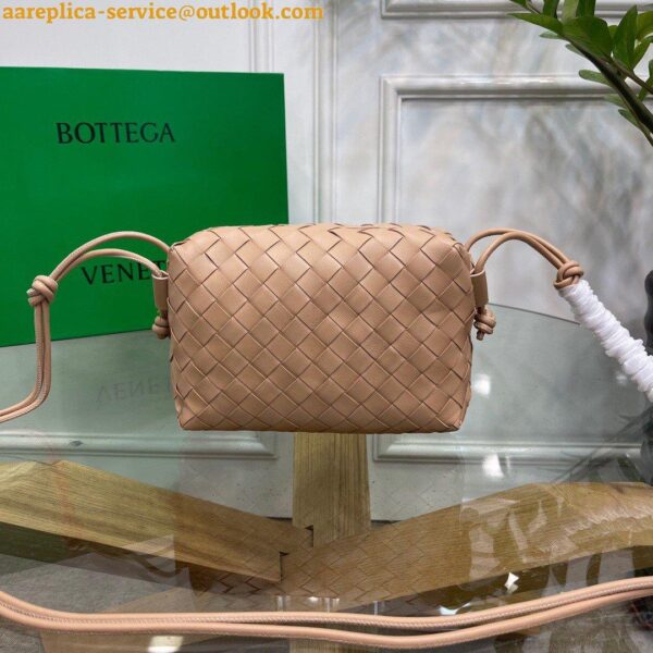 Replica Bottega Veneta Loop Small Bag In Almond Intrecciato Lambskin 7