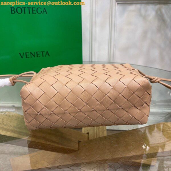 Replica Bottega Veneta Loop Small Bag In Almond Intrecciato Lambskin 8