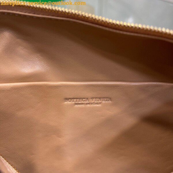 Replica Bottega Veneta Loop Small Bag In Almond Intrecciato Lambskin 13